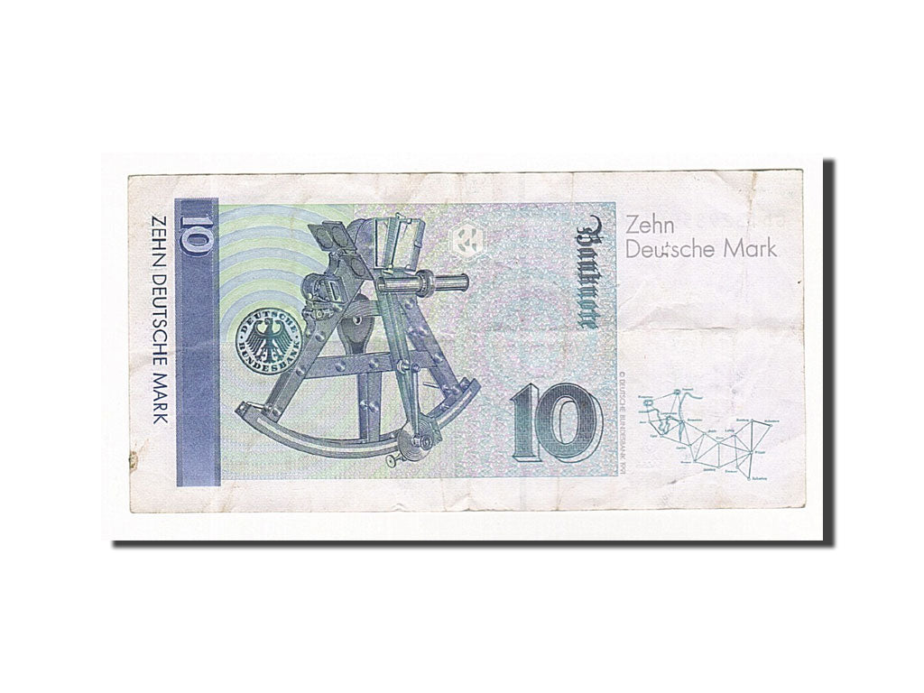 Germany - Federal Republic, 10 Deutsche Mark, 1993, KM #38c, 1993-10-01,...