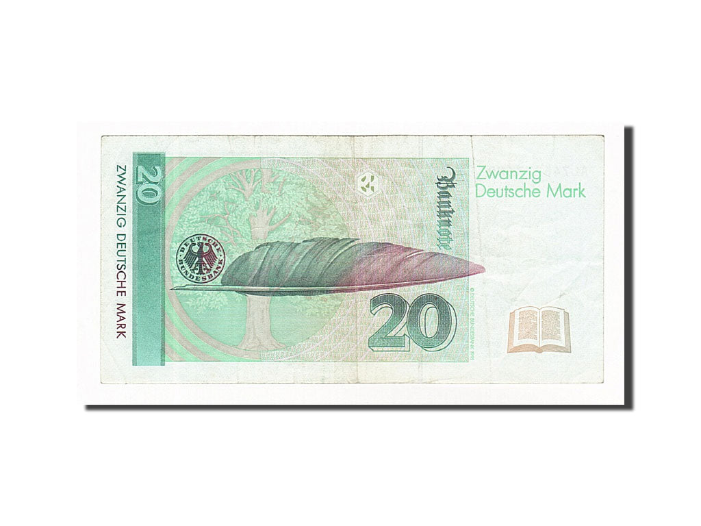 Banknote, GERMANY - FEDERAL REPUBLIC, 20 Deutsche Mark, 1991, 1991-08-01