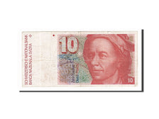 Switzerland, 10 Franken, 1986, KM #53f, VF(20-25), 86J6733949