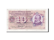 Switzerland, 10 Franken, 1972, KM #45r, 1972-01-24, VF(20-25), 76W 017805
