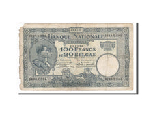 Banknote, Belgium, 100 Francs-20 Belgas, 1930, 1930-12-09, F(12-15)