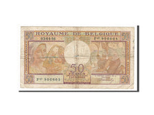 Geldschein, Belgien, 50 Francs, 1956, 1956-04-03, S