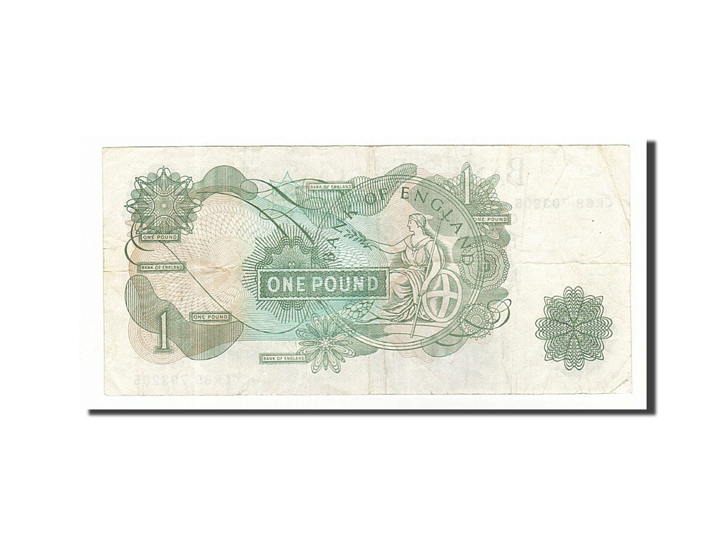 Banknote, Great Britain, 1 Pound, 1970, VF(30-35)