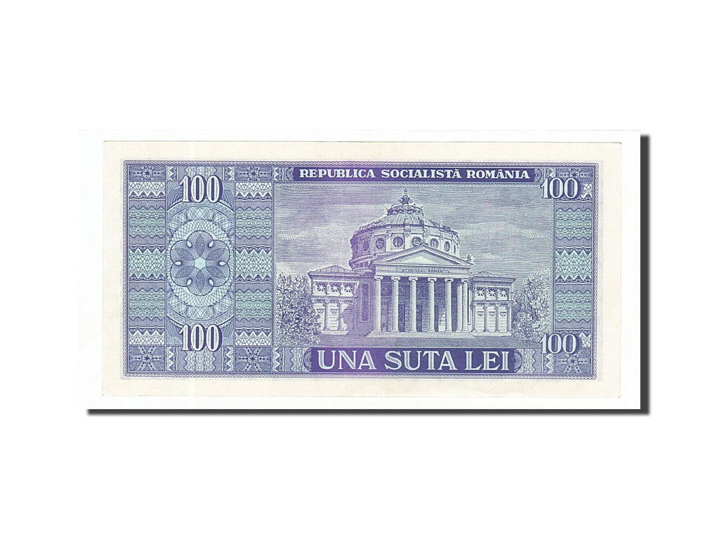 Geldschein, Rumänien, 100 Lei, 1966, VZ+