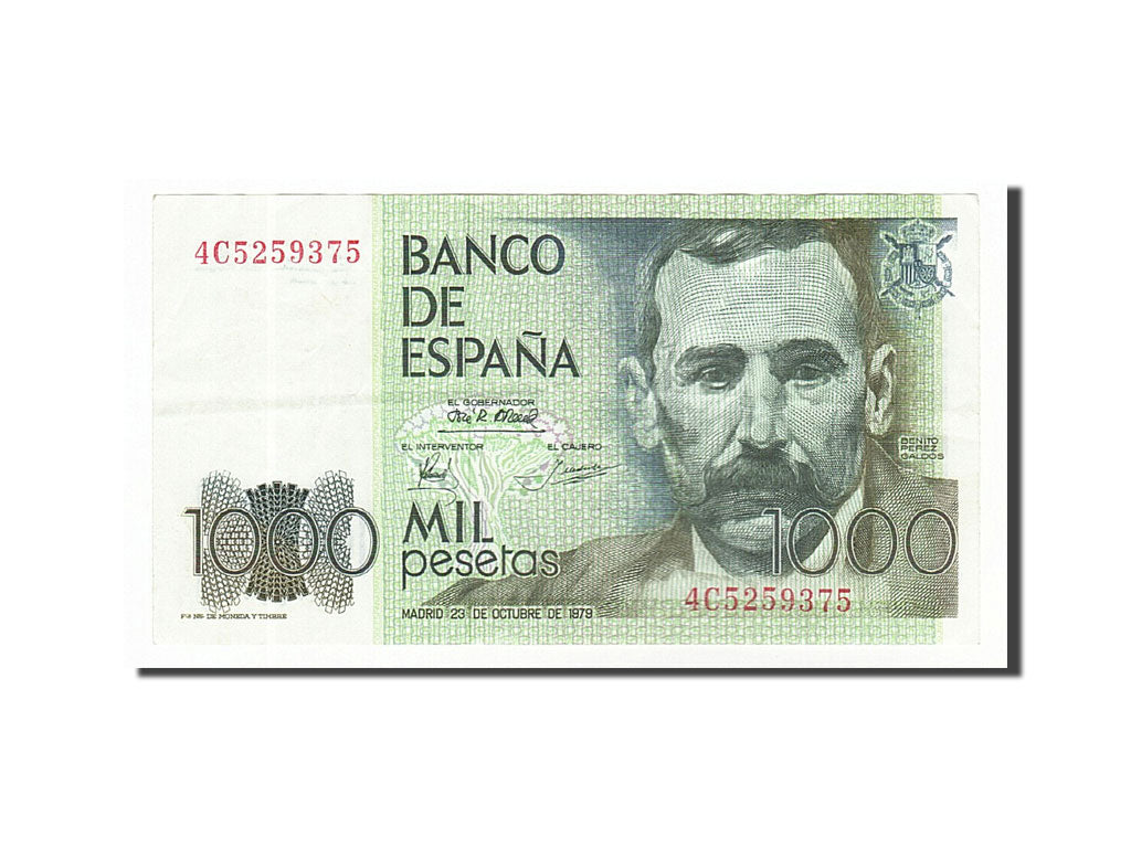Banknote, Spain, 1000 Pesetas, 1979, 1979-10-23, EF(40-45)
