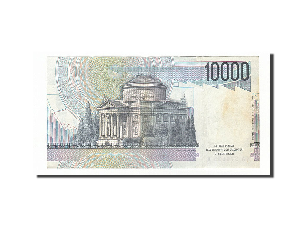 Banknote, Italy, 10,000 Lire, 1984, 1984-09-03, EF(40-45)