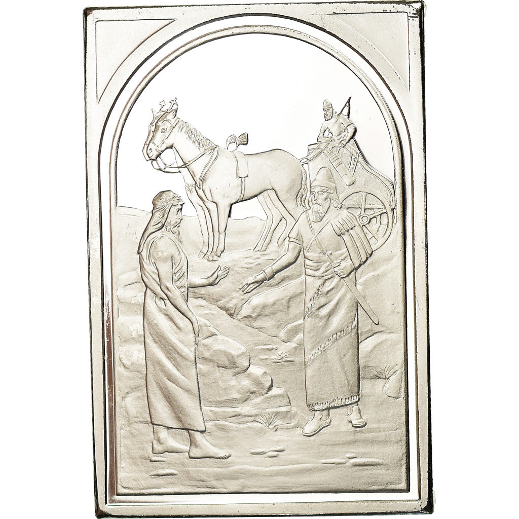 Vatikan, Medaille, Institut Biblique Pontifical, 4 Reg 5,10, Religions &
