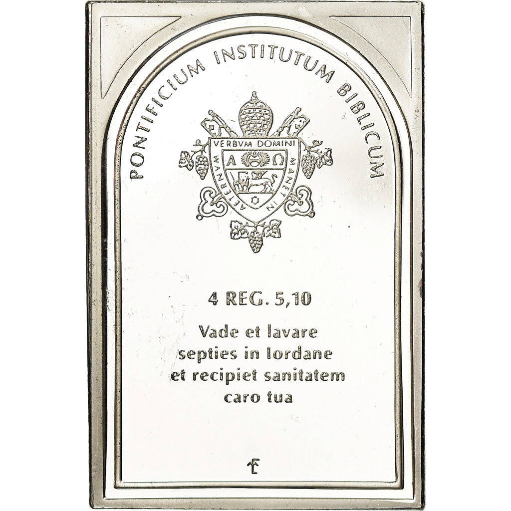 Vatikan, Medaille, Institut Biblique Pontifical, 4 Reg 5,10, Religions &