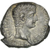 Moeda, Tiberius, Denarius, AD 14-37, Caesarea, EF(40-45), Prata