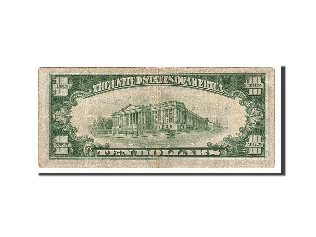 United States, Ten Dollars, 1934, KM #1967, VF(30-35), A95695491A
