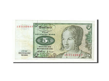 Germany - Federal Republic, 5 Deutsche Mark, 1960, KM #18a, 1960-01-02,...