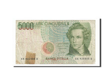 Banknote, Italy, 5000 Lire, 1985, 1985-01-04, VG(8-10)