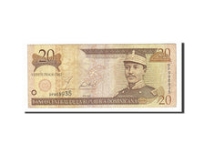 Dominican Republic, 20 Pesos Oro, 2001, KM #166b, F(12-15), DP908935