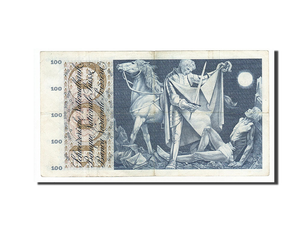 Banknote, Switzerland, 100 Franken, 1956, 1956-10-25, EF(40-45)
