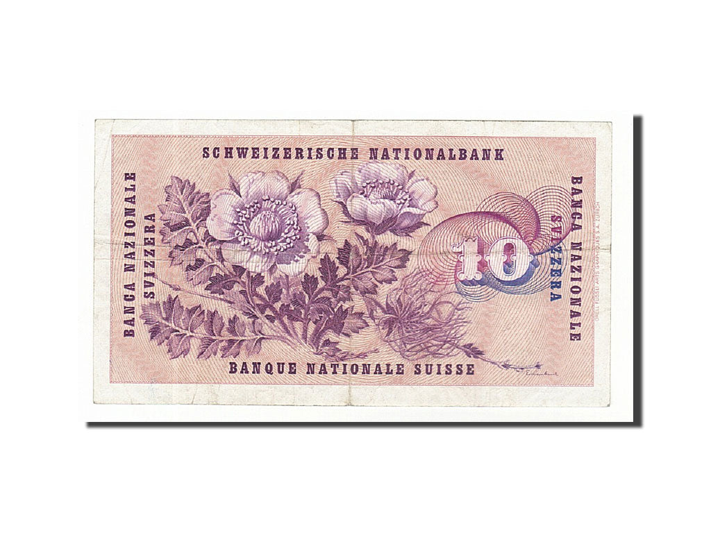 Suisse, 10 Francs type Keller