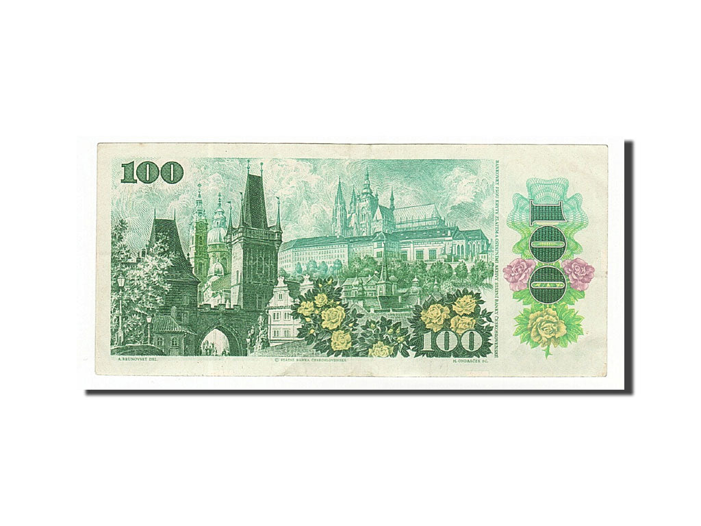 Czechoslovakia, 100 Korun, 1989, KM #97, EF(40-45), A01 886476