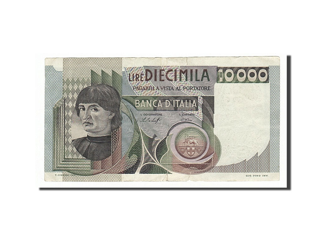 Banknote, Italy, 10,000 Lire, 1978, 1978-12-29, EF(40-45)