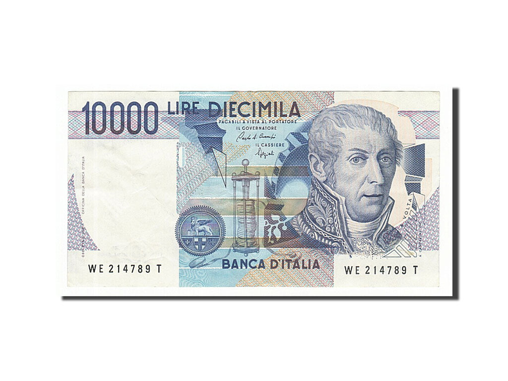 Banknote, Italy, 10,000 Lire, 1984, 1984-09-03, AU(55-58)