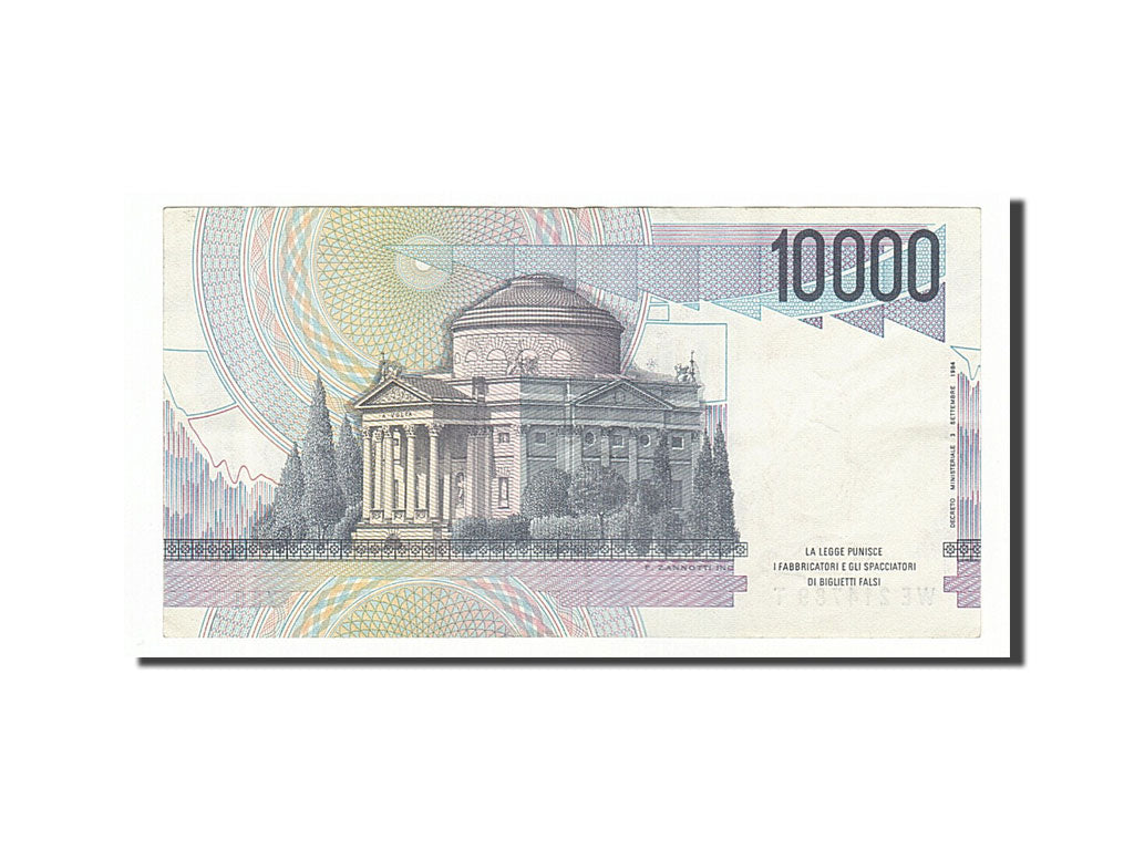 Banknote, Italy, 10,000 Lire, 1984, 1984-09-03, AU(55-58)