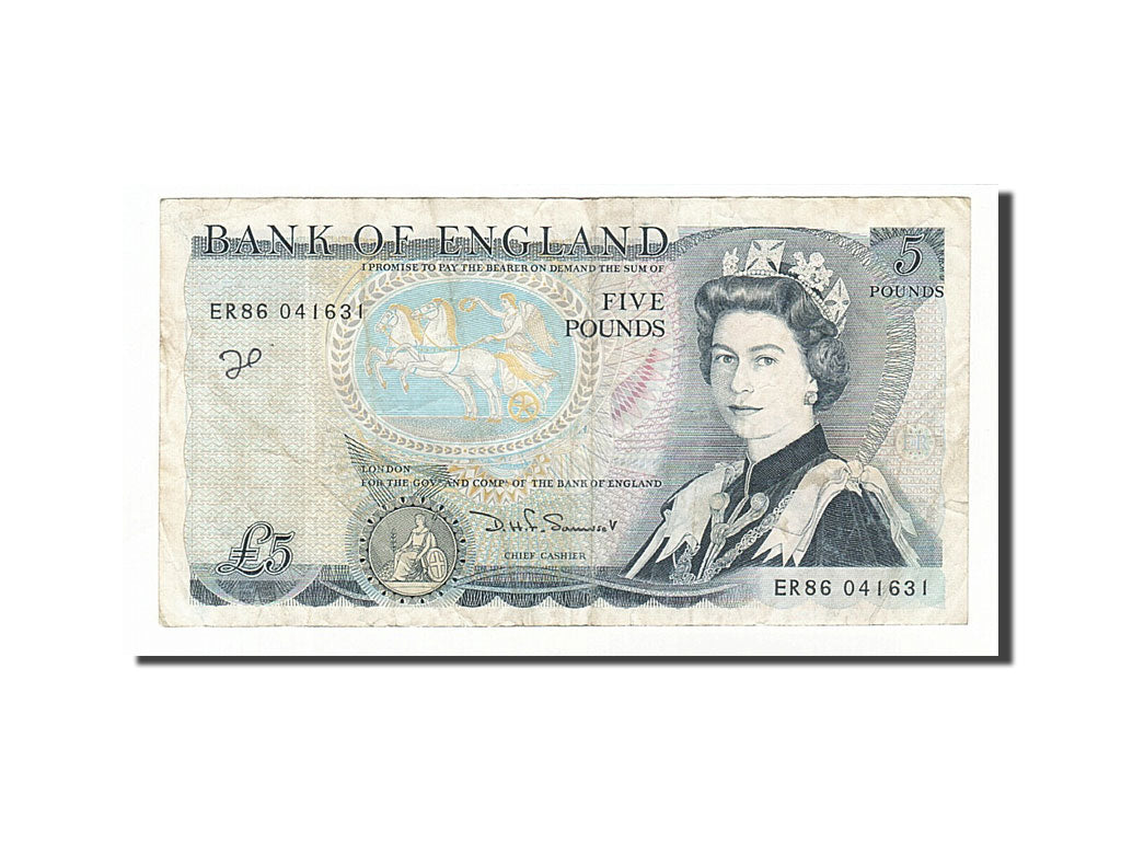 Banknote, Great Britain, 5 Pounds, 1987, VF(20-25)