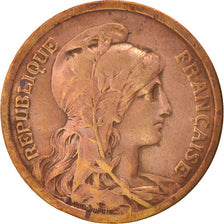 France, Dupuis, 10 Centimes, 1917, Paris, EF(40-45), Bronze, KM:843, Gadoury:277