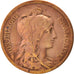 France, Dupuis, 10 Centimes, 1917, Paris, EF(40-45), Bronze, KM:843, Gadoury:277