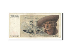 GERMANIA - REPUBBLICA FEDERALE, 50 Deutsche Mark, 1948, 1948-12-09, MB+