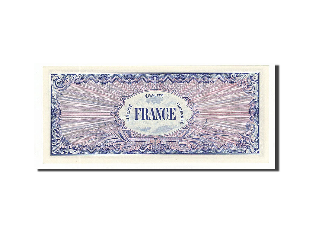 France, 100 Francs, 1945 Verso France, 1945, KM #123a, 1945-06-04, UNC(65-70),..