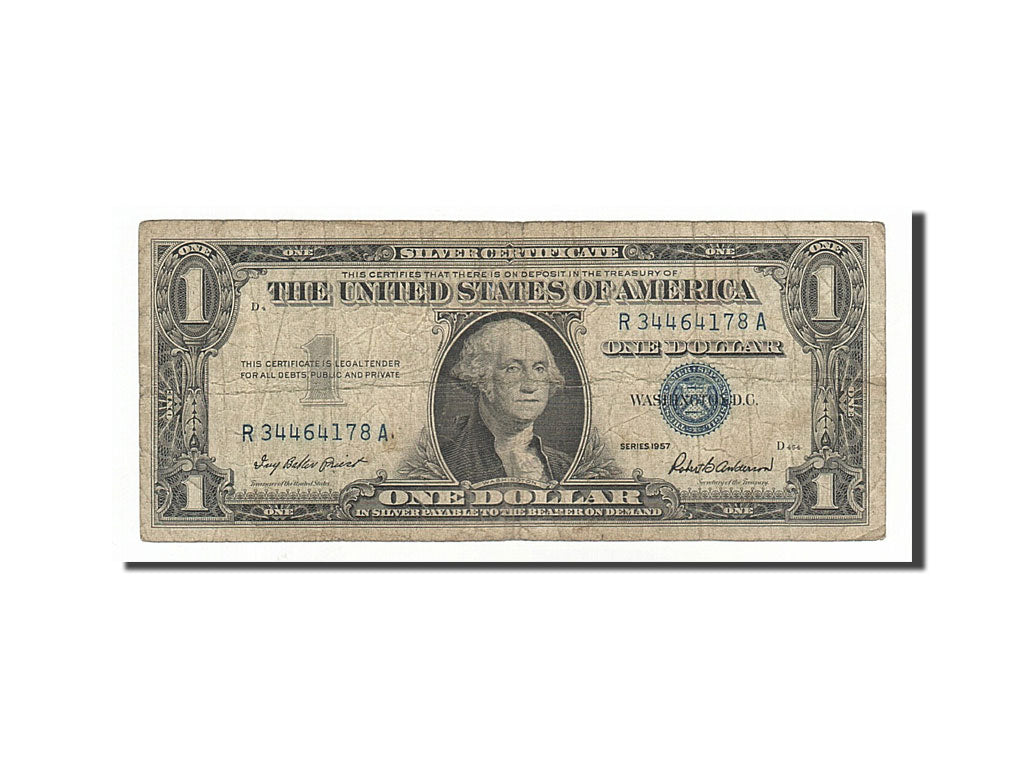 United States, One Dollar, 1957, KM #1462, VF(20-25), R34464178A
