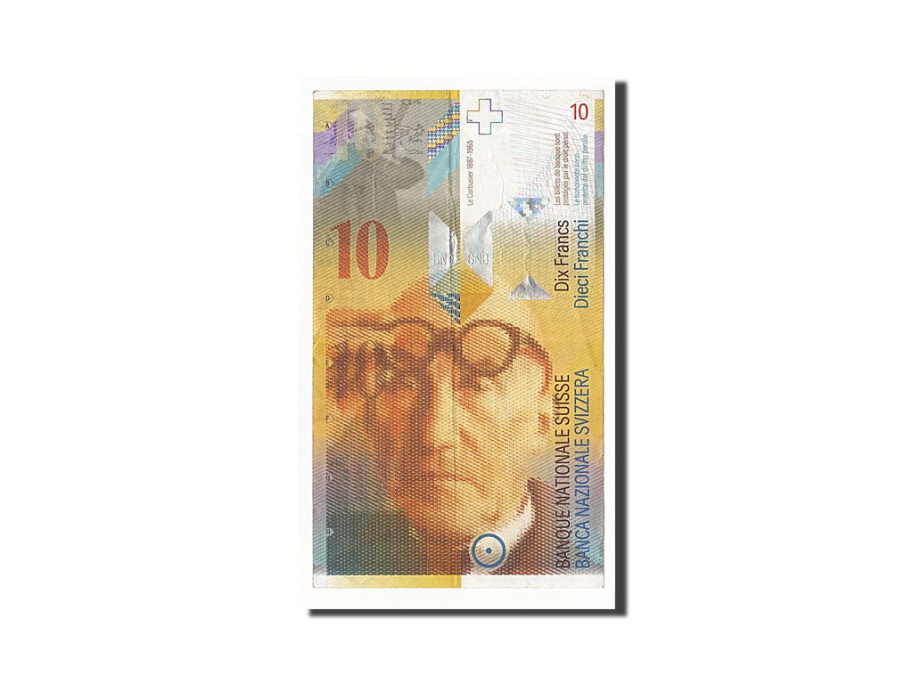 Switzerland, 10 Franken, 1995, KM #66a, EF(40-45), 95B1031129