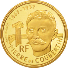 France, 500 Francs, 1991, Paris, MS(63), Gold, KM:1000