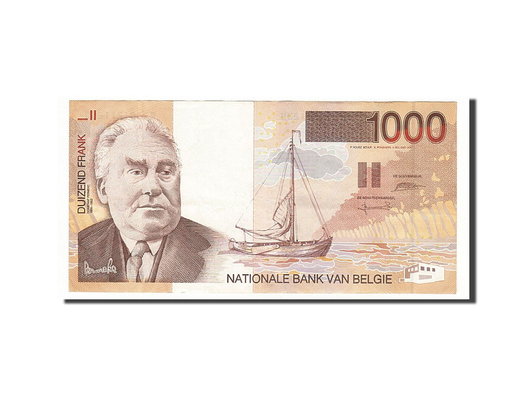 Belgium, 1000 Francs, 1997, KM #150, AU(50-53), 52301211230