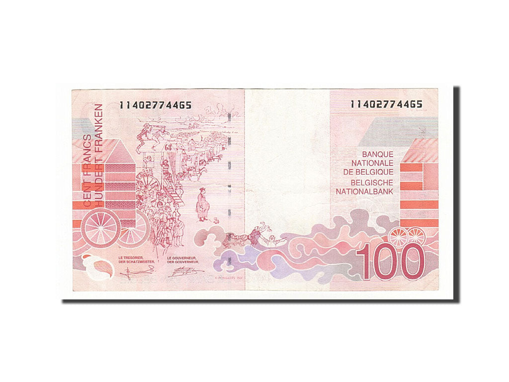 Banknote, Belgium, 100 Francs, 1995, EF(40-45)