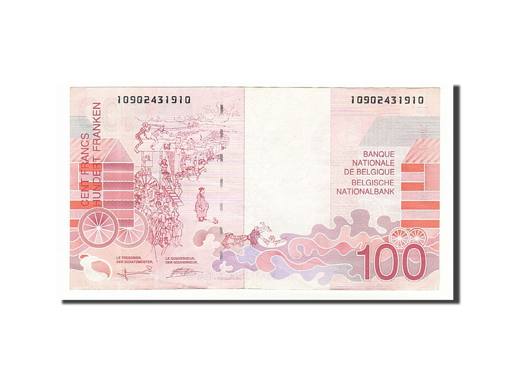 Banknote, Belgium, 100 Francs, 1995, EF(40-45)