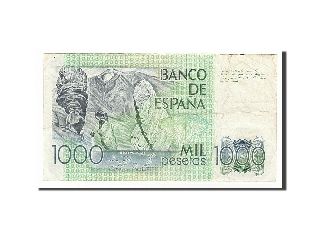 Banknote, Spain, 1000 Pesetas, 1979, 1979-10-23, VF(30-35)