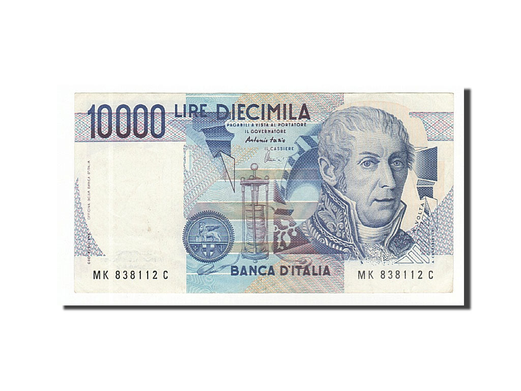 Banknote, Italy, 10,000 Lire, 1984, 1984-09-03, AU(55-58)