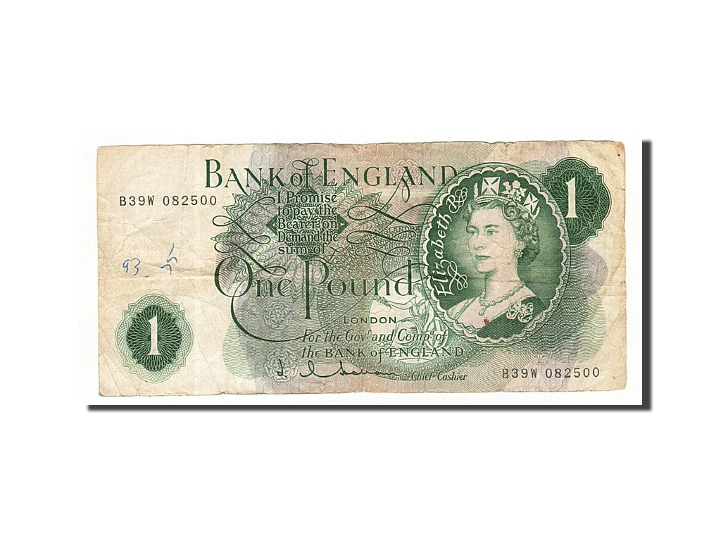 Banknot, Wielka Brytania, 1 Pound, 1962, VF(20-25)