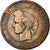 Moneta, Francja, Cérès, 10 Centimes, 1872, Bordeaux, VF(20-25), Bronze