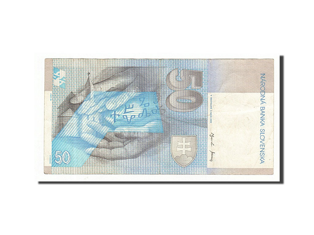 Slovacchia, 50 Korun, 2002, 2002-05-02, MB