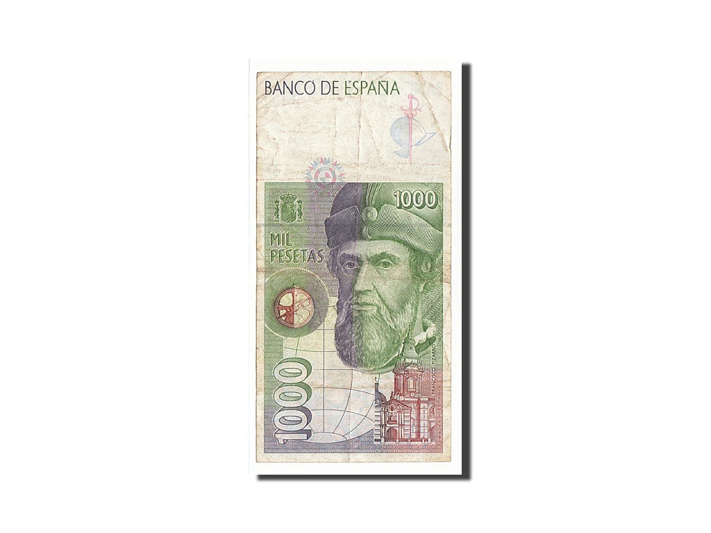 Banknote, Spain, 1000 Pesetas, 1992, 1992-10-12, VF(20-25)