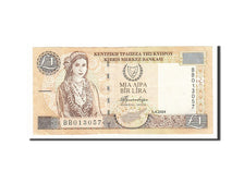 Geldschein, Zypern, 1 Pound, 2004, 2004-04-01, SS+