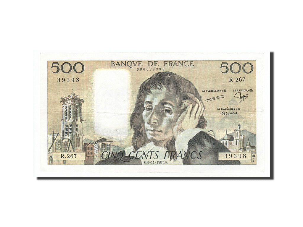 500 Francs type Pascal