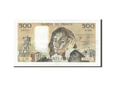 Billete, Francia, 500 Francs, 500 F 1968-1993 ''Pascal'', 1989, 1989-02-02, BC