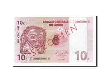 Banknote, Congo Democratic Republic, 10 Centimes, 1997, 1997-11-01, UNC(65-70)