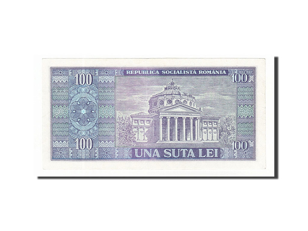 Geldschein, Rumänien, 100 Lei, 1966, VZ