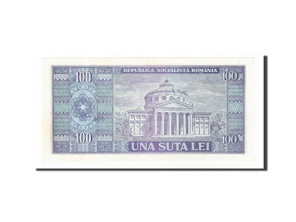 Biljet, Roemenië, 100 Lei, 1966, SPL