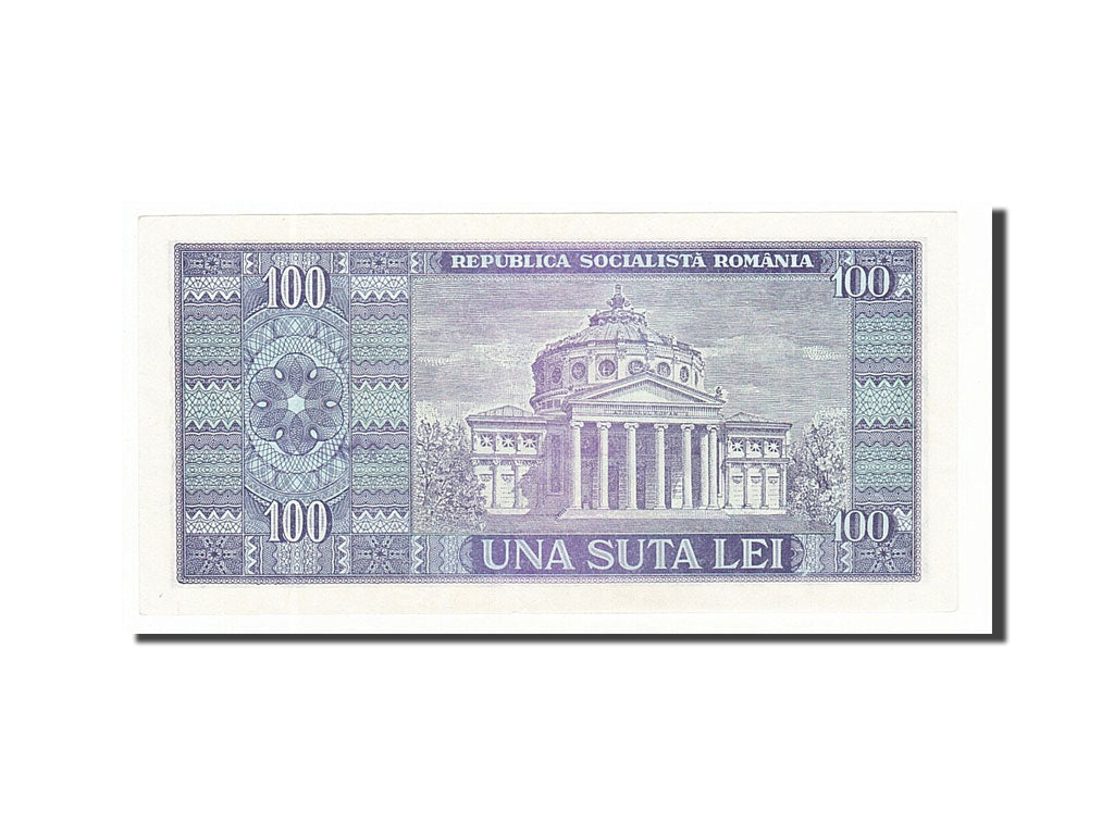 Romania, 100 Lei, 1966, KM #97a, UNC(60-62), D.0190 458952