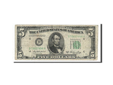 Etats-Unis, 5 Dollars Federal Reserve Note type Lincoln, 1950A, Cleveland