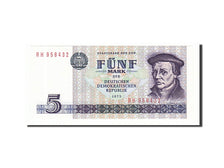 Geldschein, Deutsche Demokratische Republik, 5 Mark, 1975, UNZ