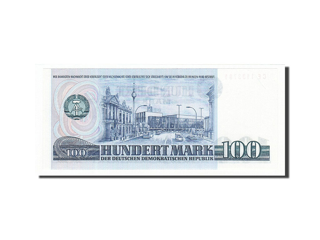 Germany - Democratic Republic, 100 Mark, 1975, KM #31b, UNC(63), CE1133791